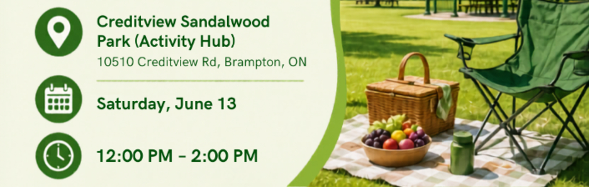 DEEN Brampton - Outdoor Picnic Potluck
