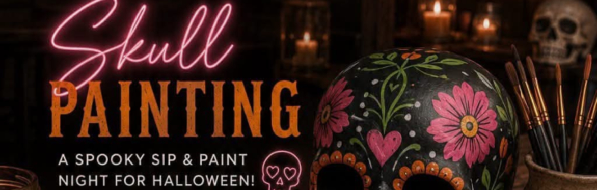 Halloween Sip & Paint Evening