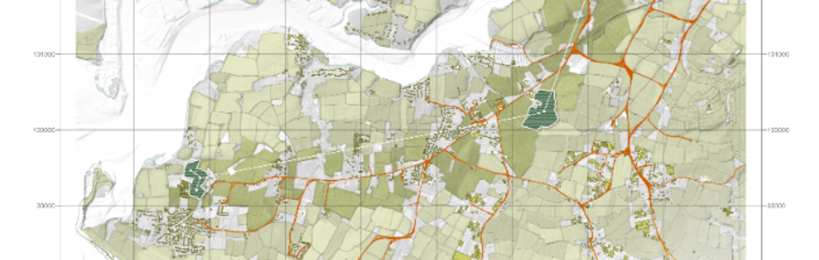 Ioanna Athanasopoulou, Dashar Mohan and Weinuo Zhou from AA Landscape Urbanism The Bioregional Weave Chichester - Stitching Landscapes Through Material Corridors’.