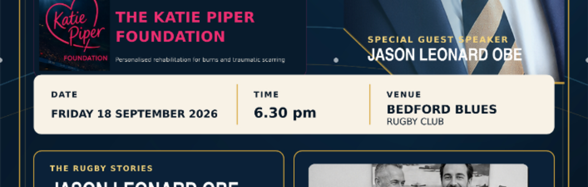 Charity Fundraising Dinner in aid of The Katie Piper Foundation