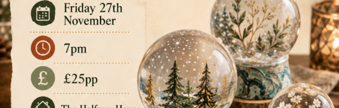 Snow globes at The Halfway House