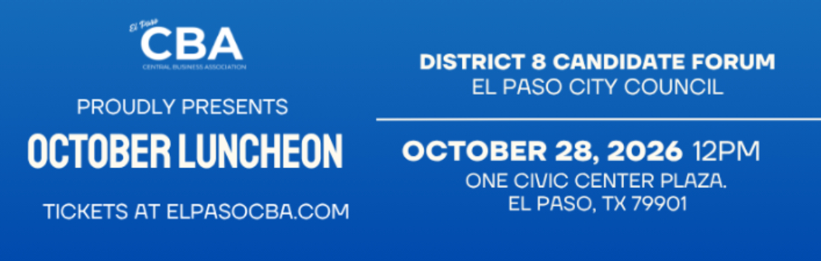 El Paso CBA October 2026 Luncheon