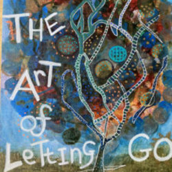 The Art of Letting Go artistic poster