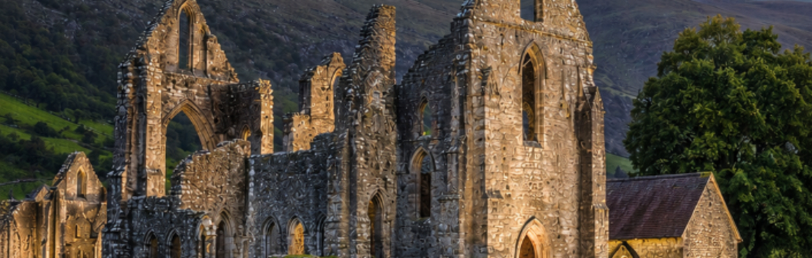 Llanthony Priory - Black Mountains - 18 miles
