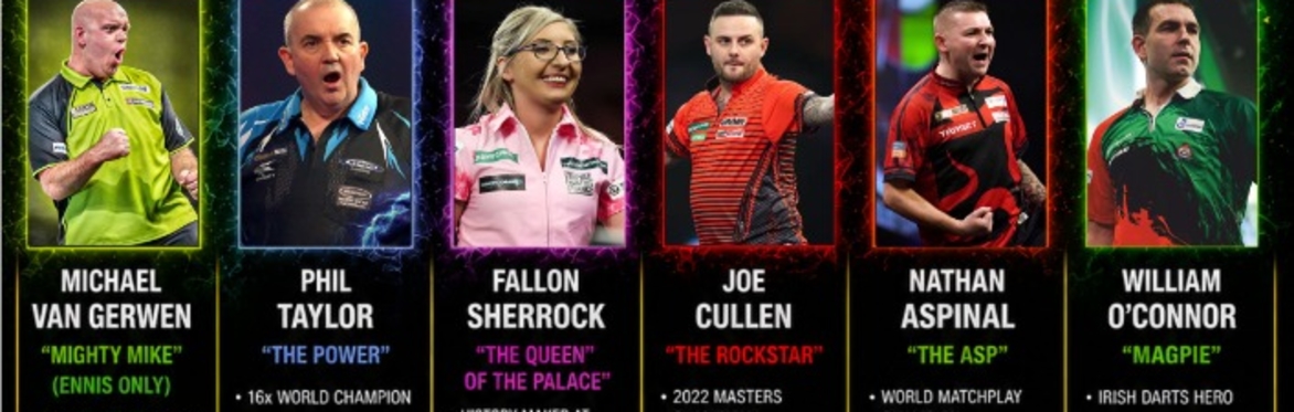 A night at the darts ennis