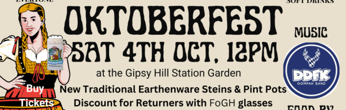 Friends of Gipsy Hill Okoberfest
