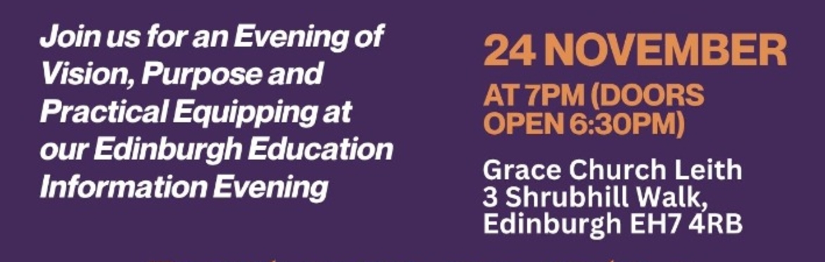 Edinburgh Education Information Evening