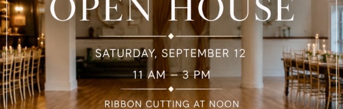 Open House & Ribbon Cutting 🎉