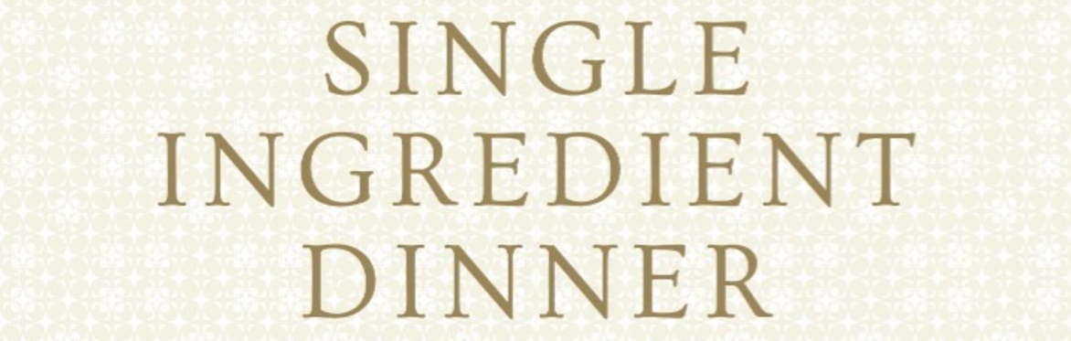 Single Ingredient Dinner - Tinned Fish