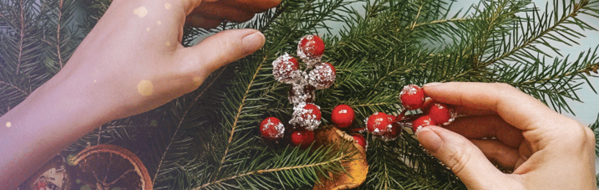 Festive Wreath Making with Afternoon Tea