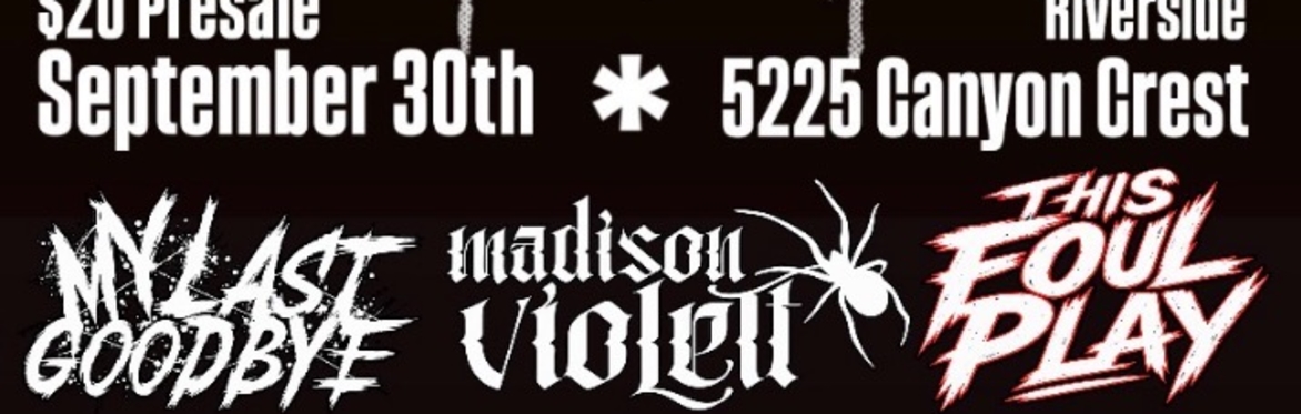 Eyes Set to Kill with This Foul Play and more! Hangar 24 Riverside!