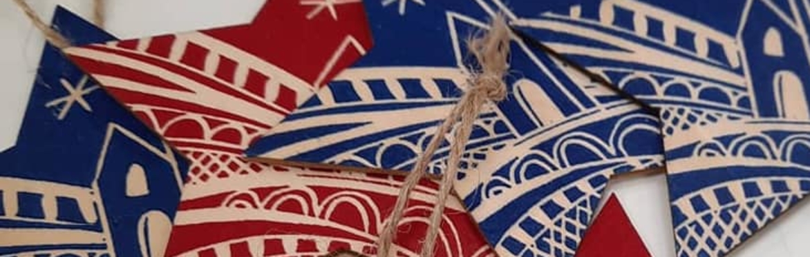 Feeling Festive? Linocut Workshop FULLY BOOKED