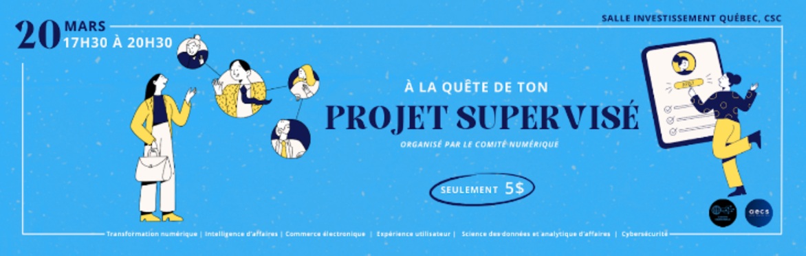 À la quête de ton projet supervisé