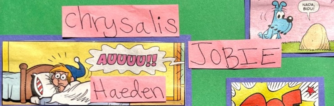 JOBIE, Haeden, chrysalis, Marisa Pesa