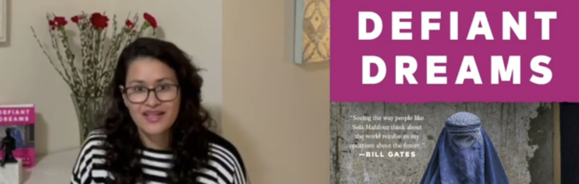 Defiant Dreams:  Meet the Author, Sola Mahfouz