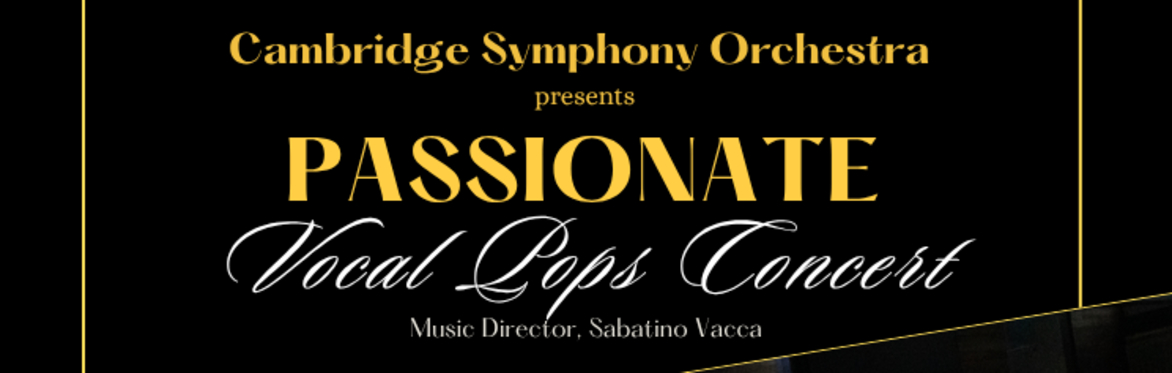 Passionate Vocal Pops Concert