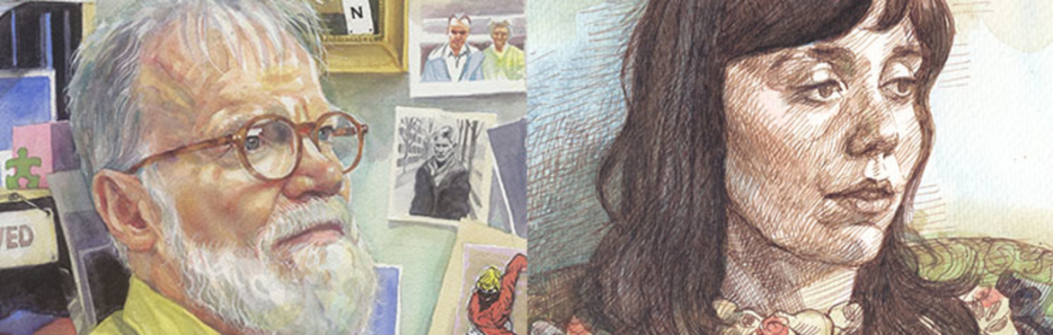 Adult Masterclass: Coloured Portrait Drawing - with Marie Le Men