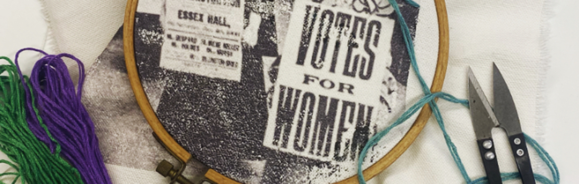 INTERNATIONAL WOMEN’S DAY: Hand Stitching & Embroidery On Printed Imagery 7-9pm FRI 08 MAR 2024 FREE*