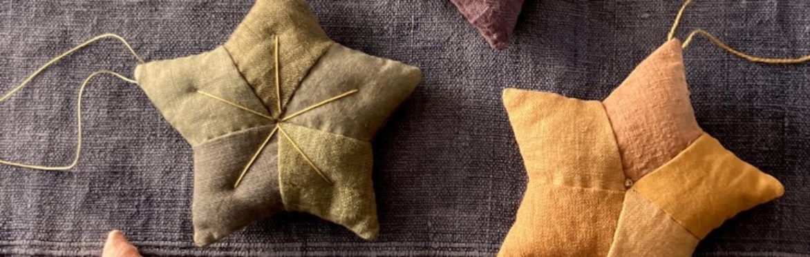 Hand sewn stars