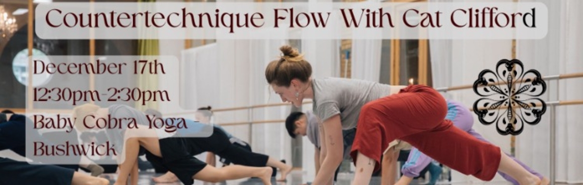 Countertechnique Flow with Cat Clifford (guest teacher)