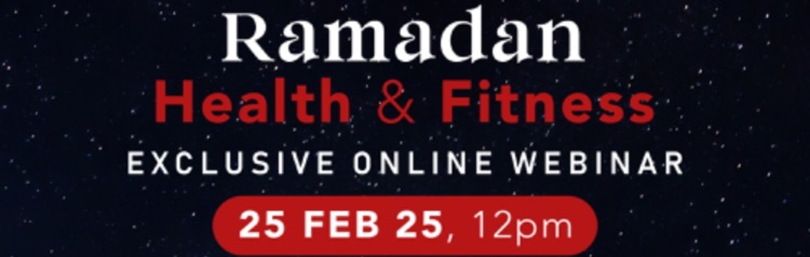 Emerald Webinar - Ramadan Health + Fitness by Dr Zaf Iqbal