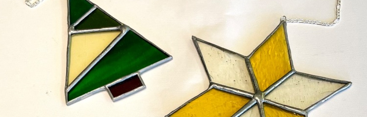 STAINED GLASS DECORATION WORKSHOP 10-3 SAT 21 NOV 2026 £59