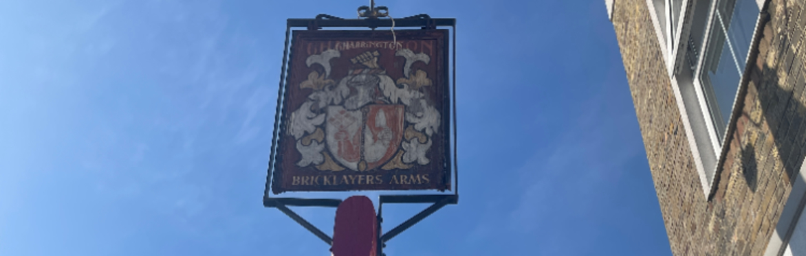An old pub sign