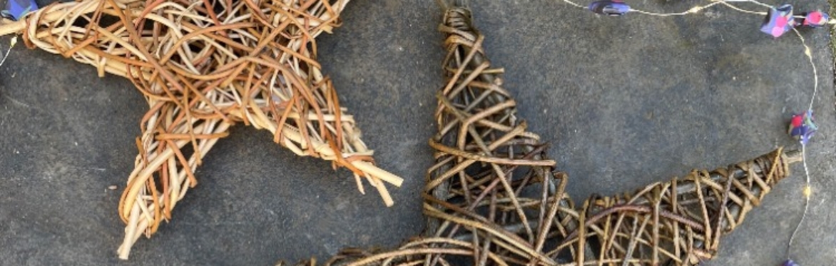 Willow Weaving - Christmas Stars