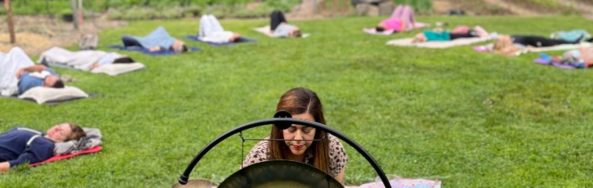 Sound Bath in the Garden with Beth Ricciardone