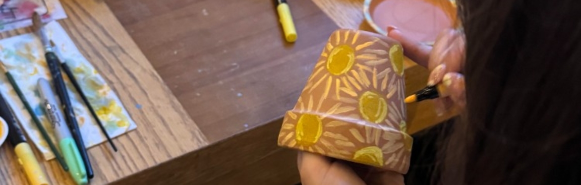 Pot Painting, Prosecco & Platters