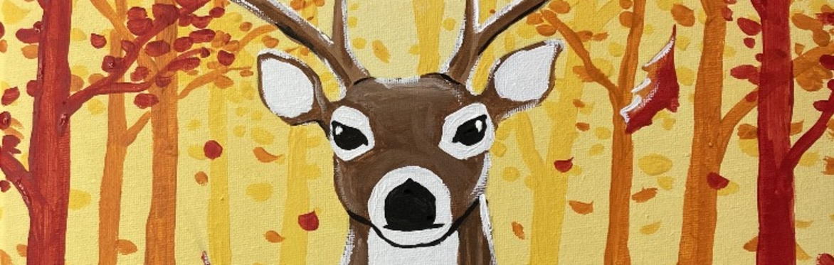Wild Blue Yonder - King of Autumn Paint Party!