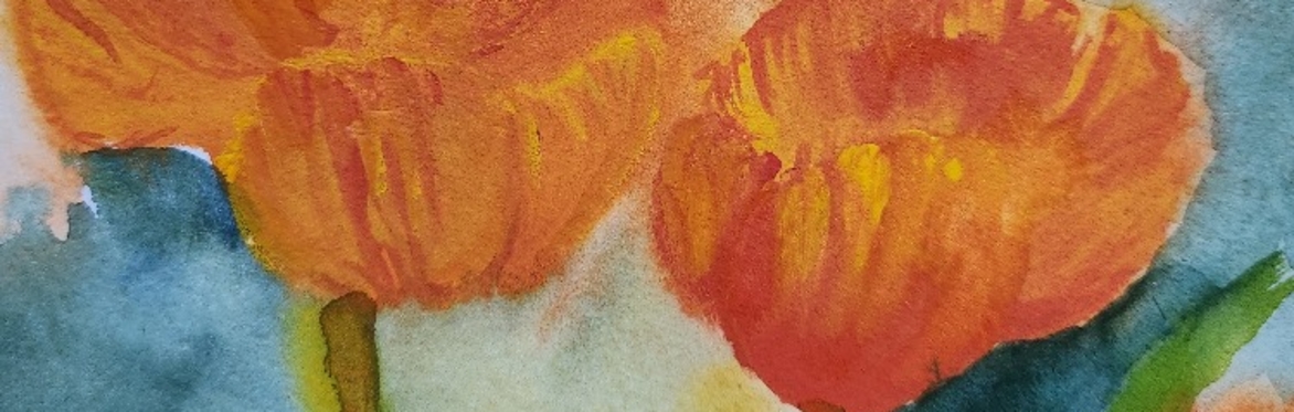 Spring flowers painting workshop