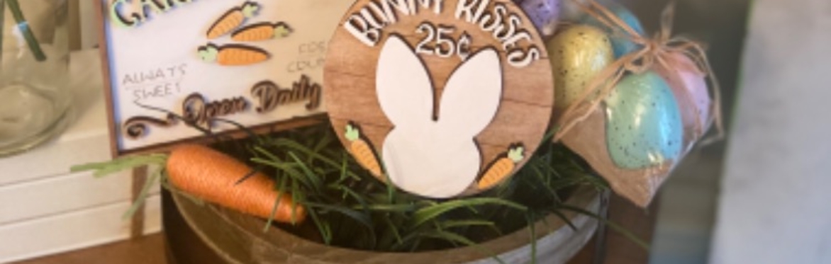 DIY Tiered Tray Easter Spring Workshop