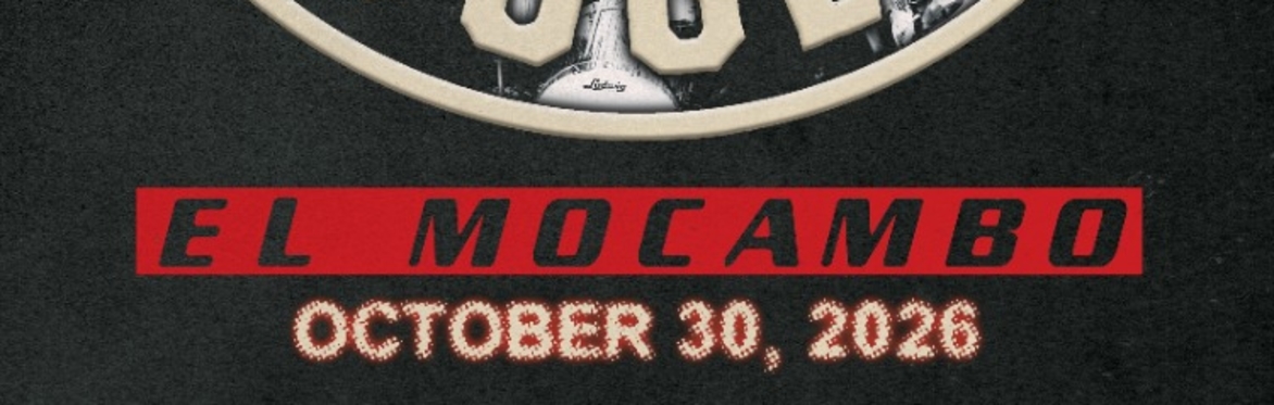 Governor Douglas Live at the El Mocambo October 30, 2026