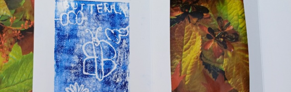 Nature Prints Art Activity PM session
