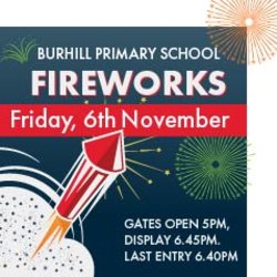 Burhill Primary School Fireworks 2026
