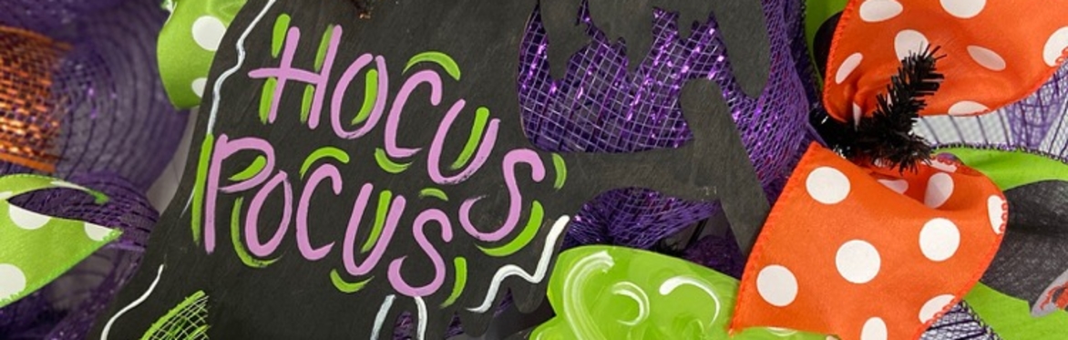 Hocus Pocus Large Wreath Workshop