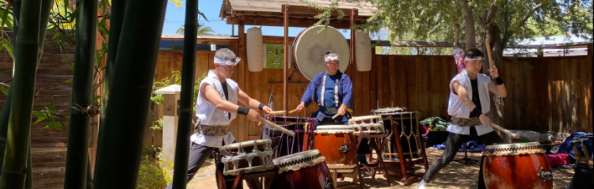 KEN KOSHIO - A Taiko Drumming Performance at the Gardens