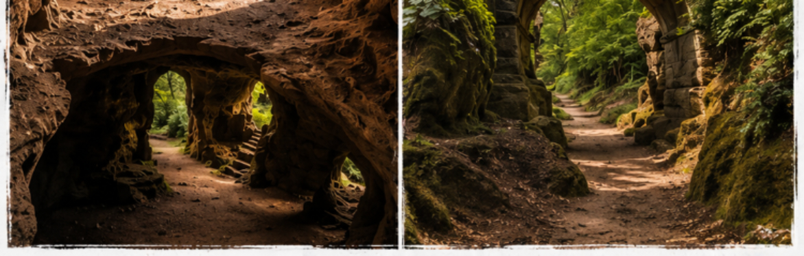 Nesscliffe & Hawkstone Park Follies - Shropshire