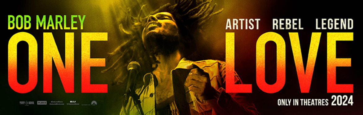 Bob Marley: One Love Valentine's Day Dinner & a Movie Event Package for Two (2)