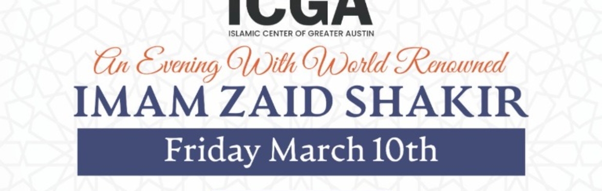 ICGA Friday Nights: With Imam Zaid Shakir