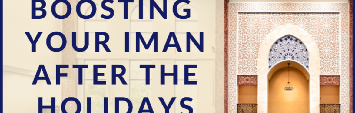 Boosting Iman After the Holidays -- A Convert Meet Up