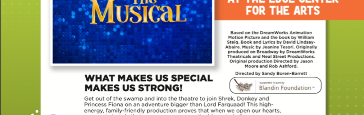 Stages Theatre: Shrek The Musical - Saturday, July 18, 2026, 7pm