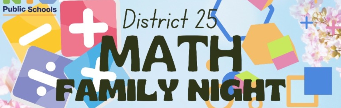 District 25 Family Math Night @ JHS 189