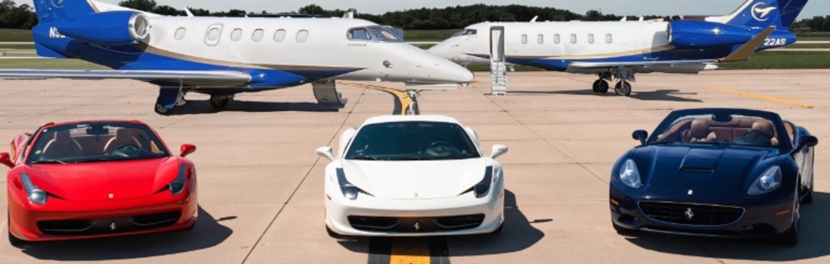 Ferrari's on the Runway