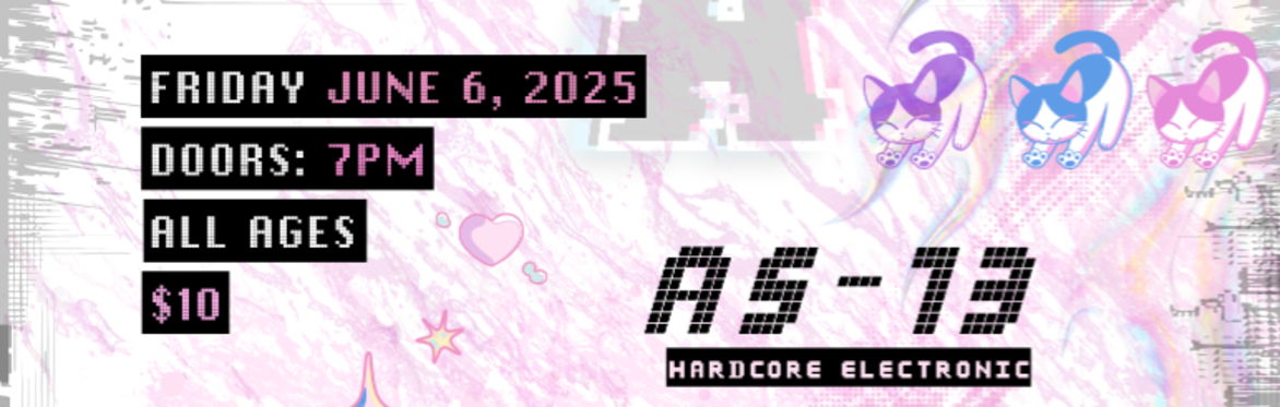 AS-13, Pulsar Glitch, Arik Young, Unc3rtain3r ft. live visuals from Liquid Sight