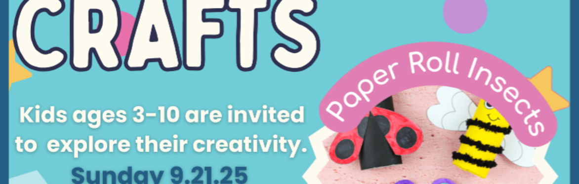 Kids 'N Crafts ~ Paper Roll Insects
