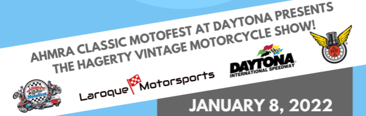 The Hagerty Vintage Motorcycle Show at Daytona!
