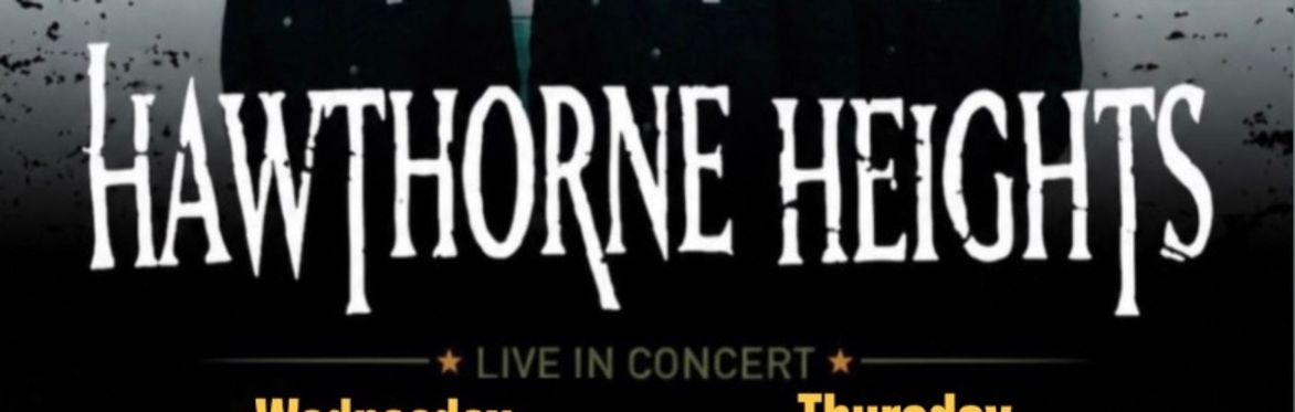 Hangar 24 Sessions Presents Hawthorne Heights Night One! Redlands