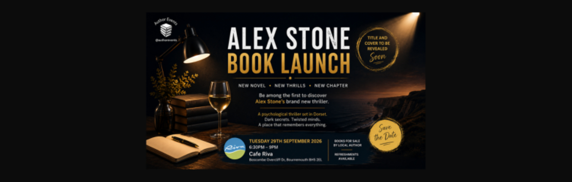 Alex Stone Book Launch